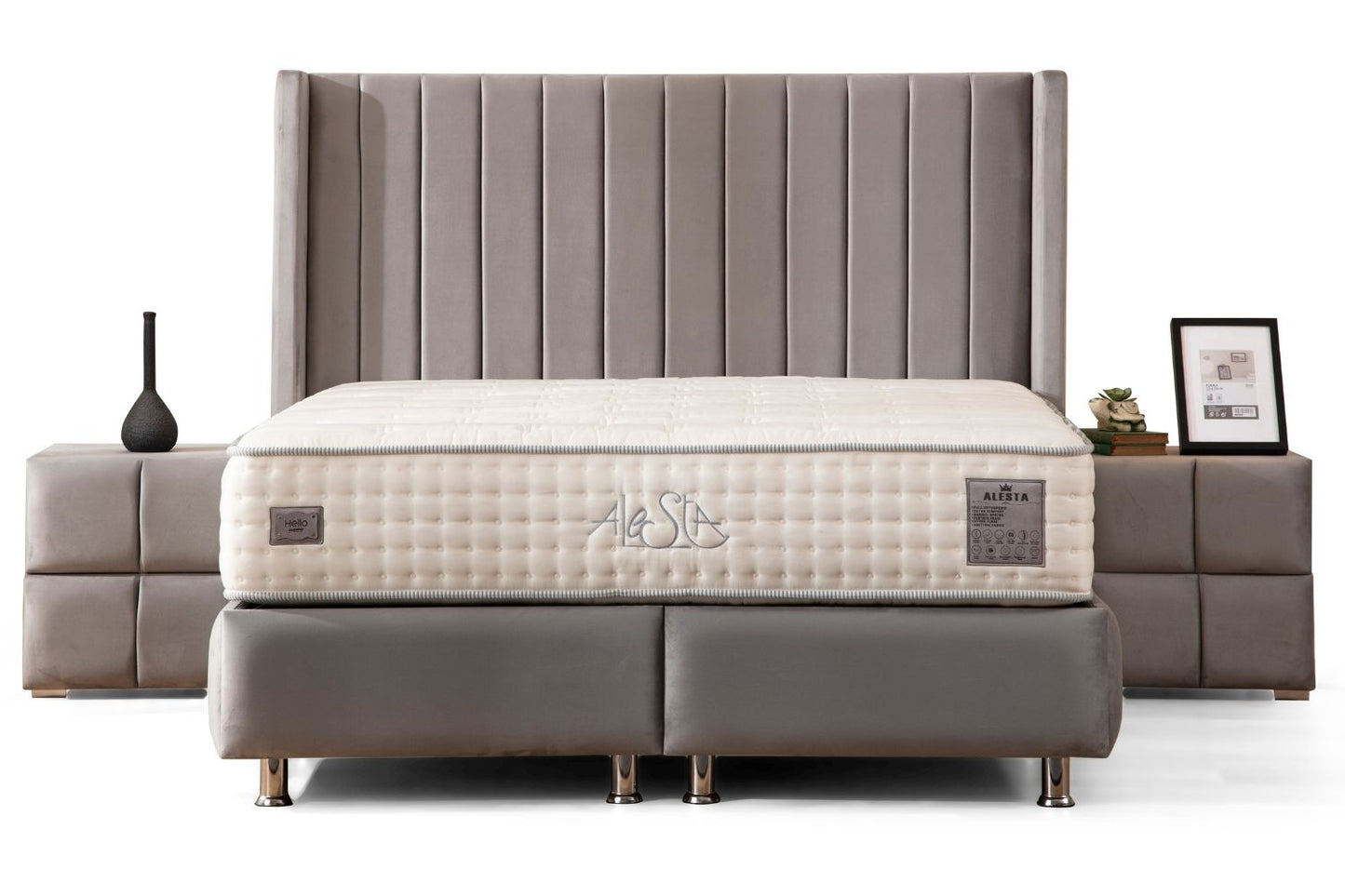 LIT COFFRE TOKYO GRIS