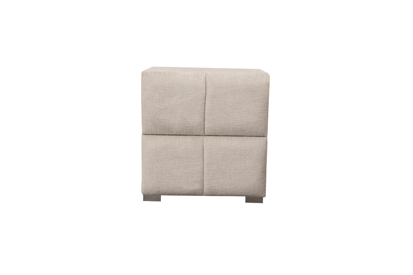 Lit Coffre Enfant EVA BLANC CASSE - CHENILLE