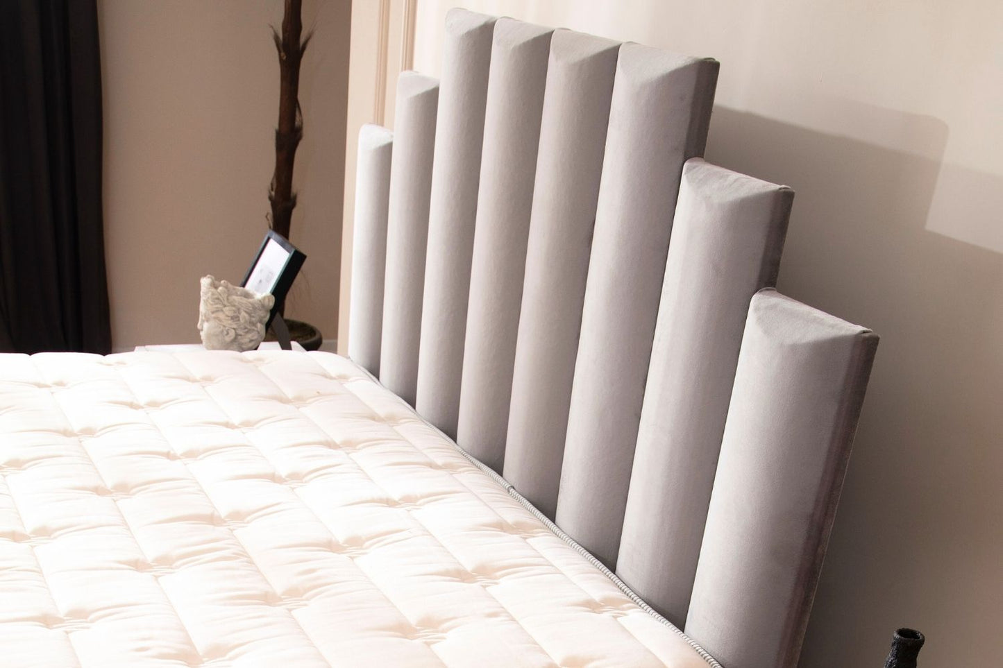 LIT COFFRE NATURA GRIS