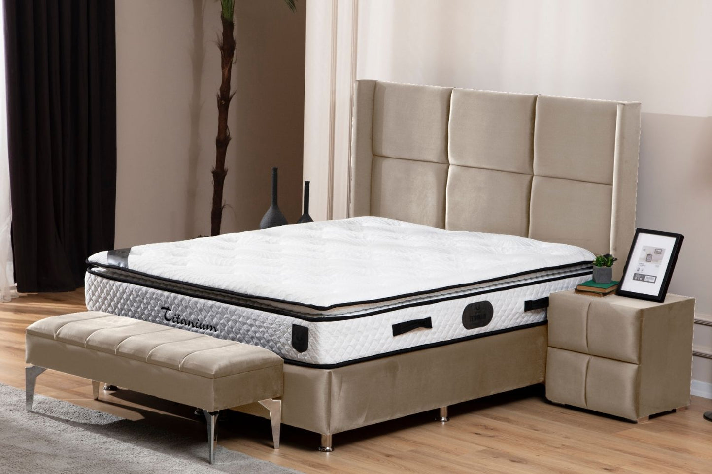 LIT COFFRE RIO BEIGE