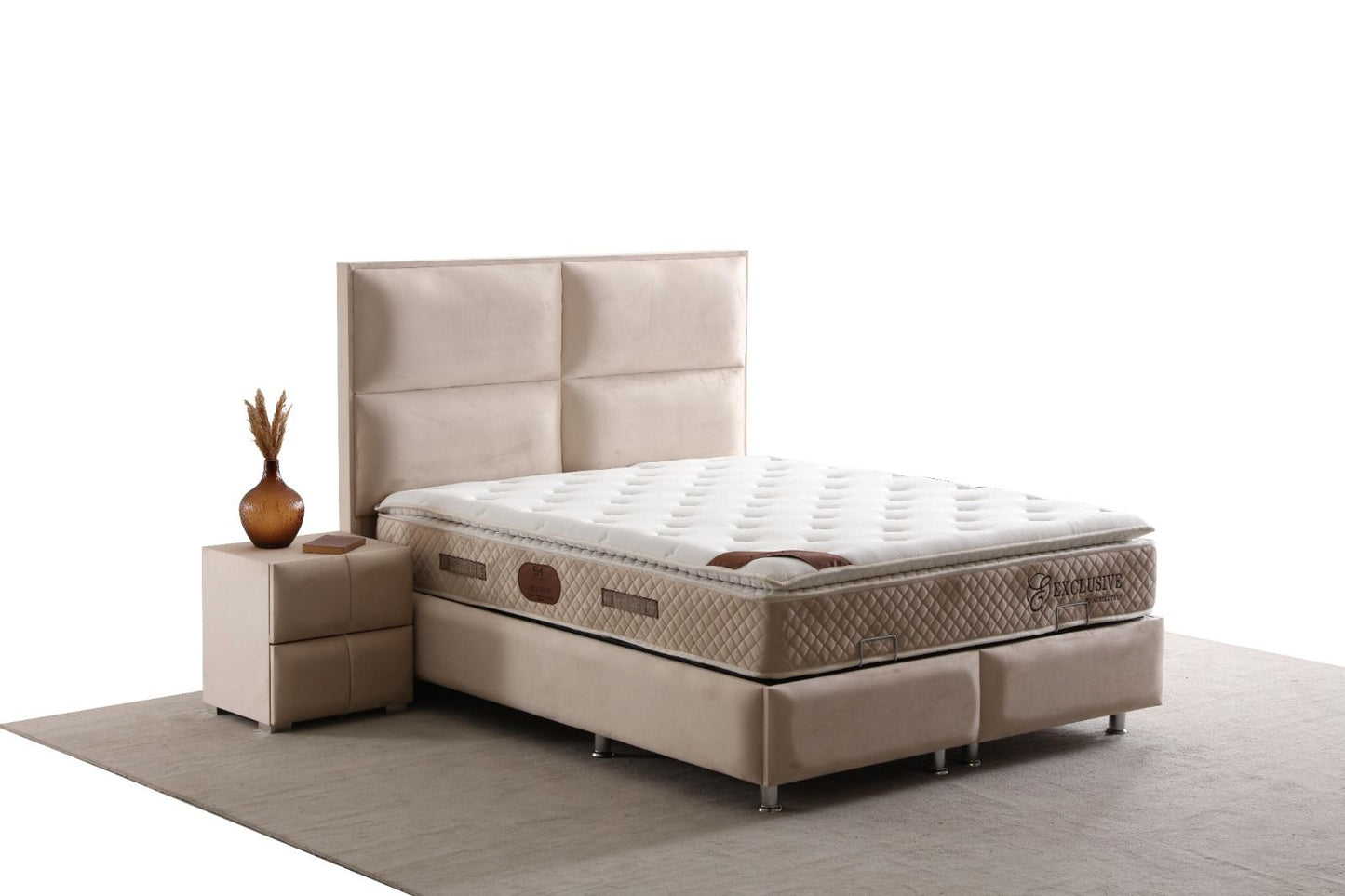 LIT COFFRE SIDNEY BEIGE