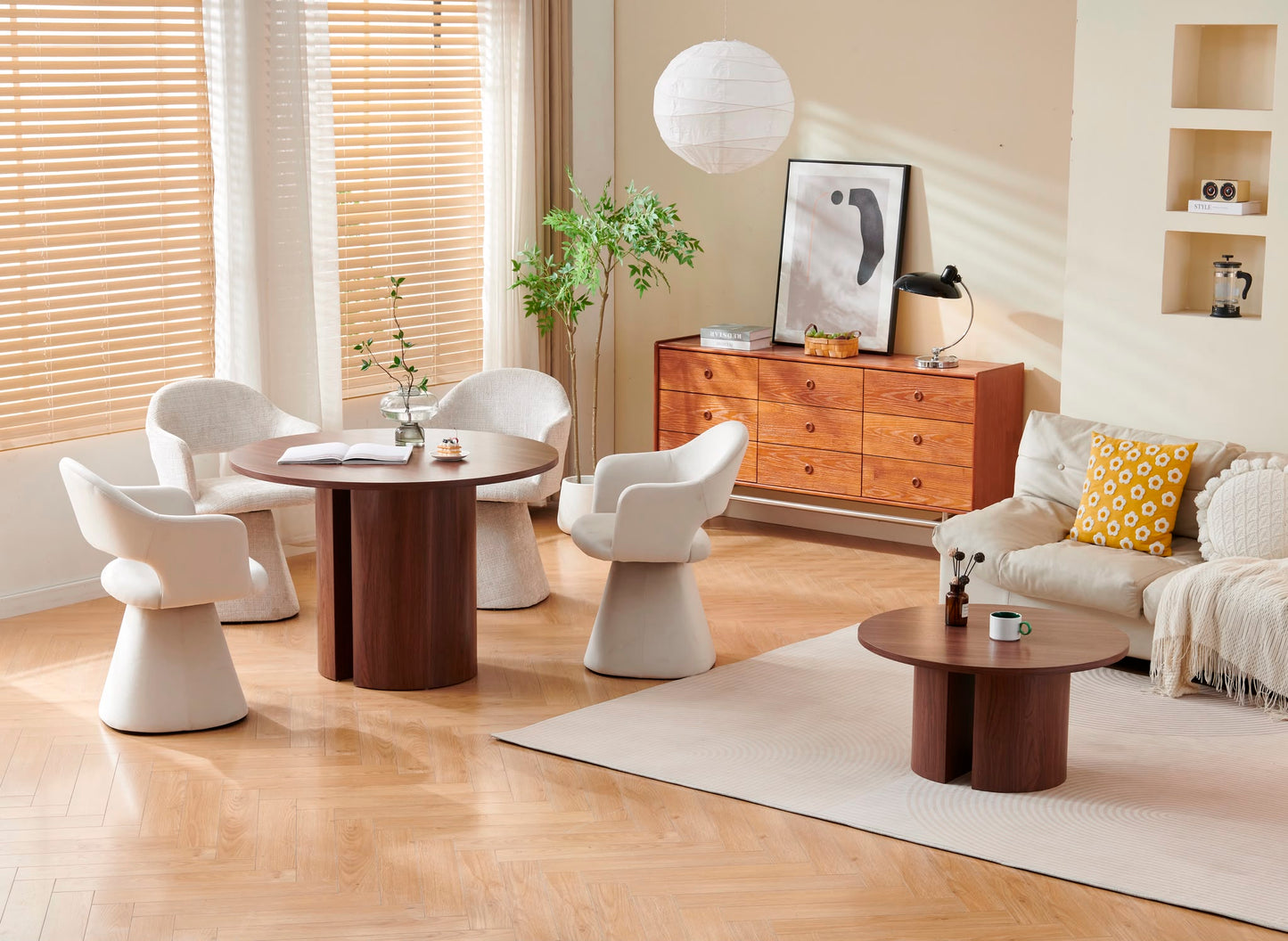 Table a manger Noyer Victoria