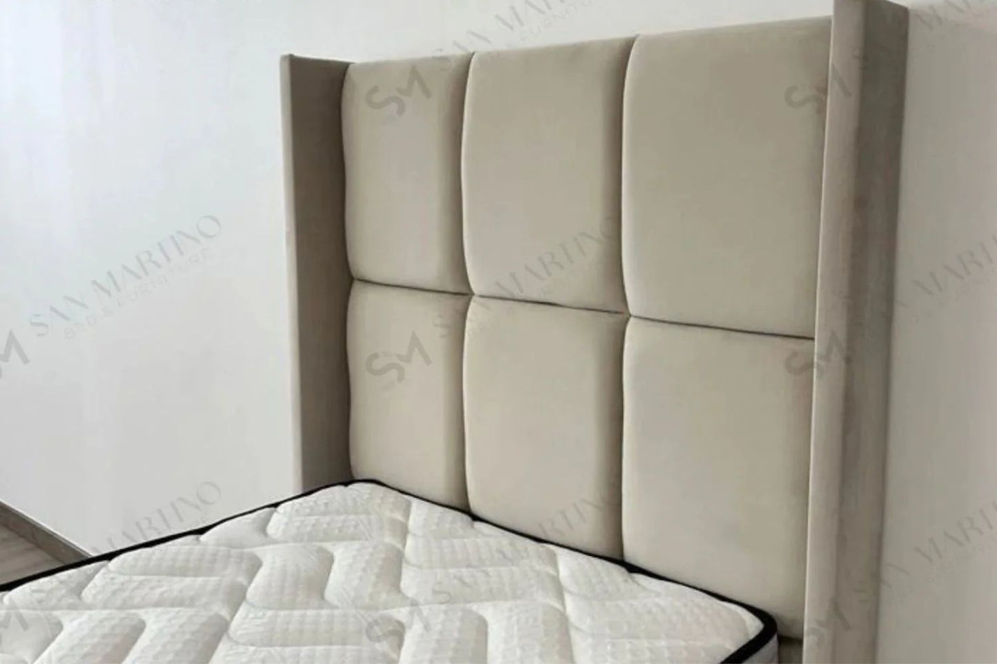 LIT COFFRE RIO 1 PLACE BEIGE