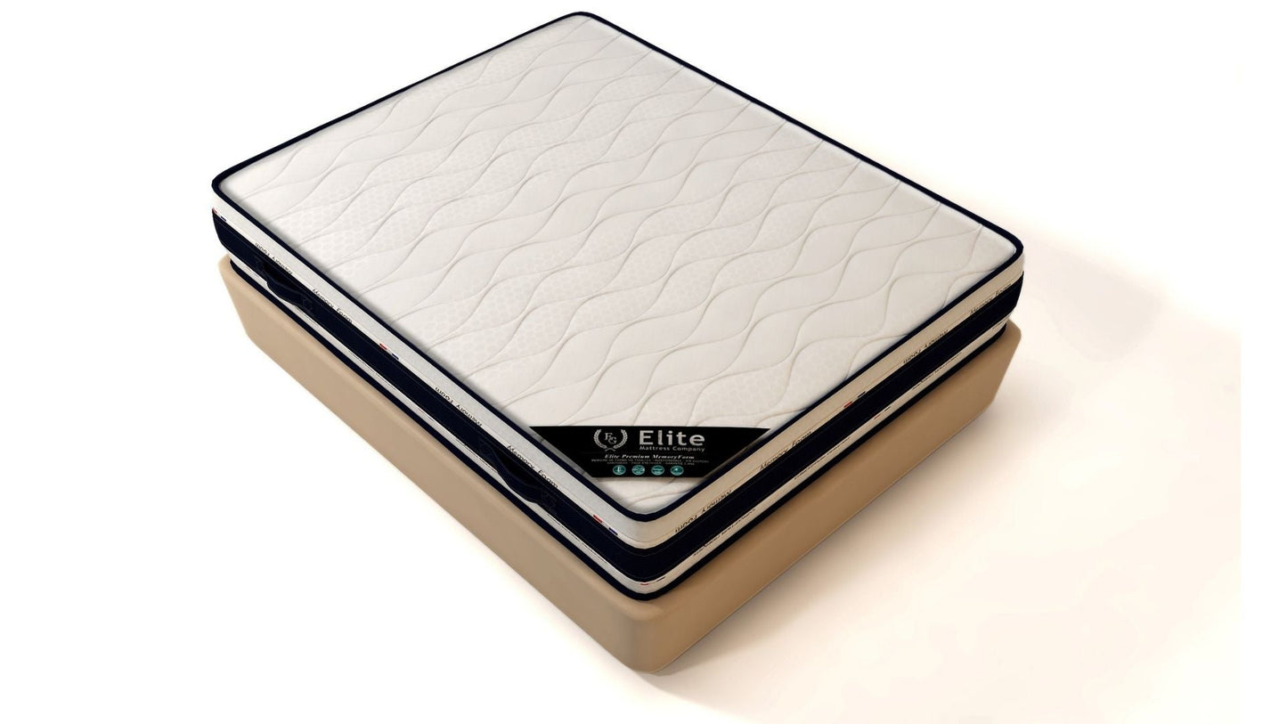 Matelas Elite 22cm d'Epaisseur Mémoire de Forme