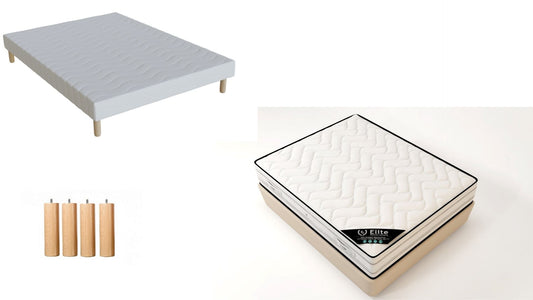 Ensemble Sommier Matelas Élite 25 cm – Memory