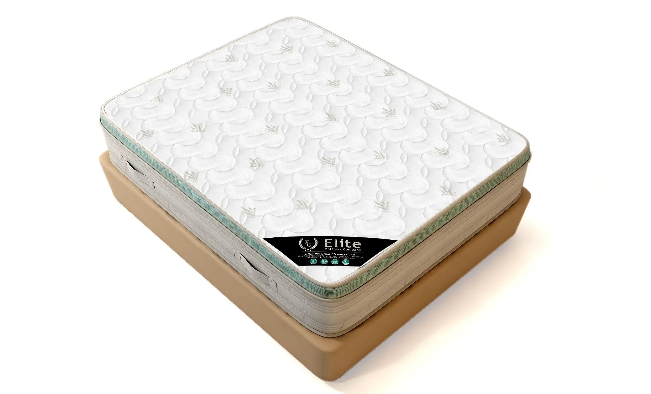 Matelas mémoire de forme 160 x 200 Hauteur 27 cm ALOE VERA