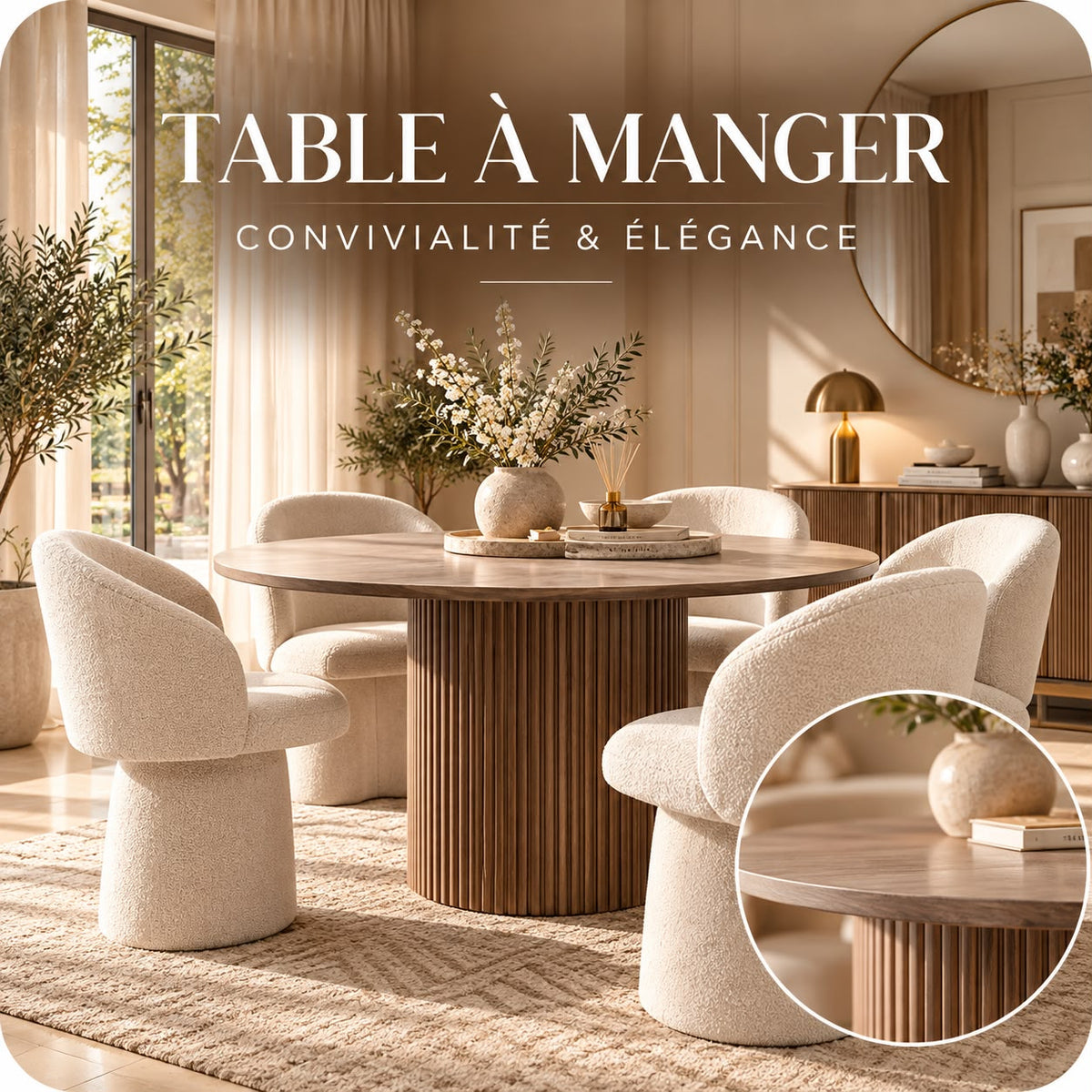 TABLE A MANGER