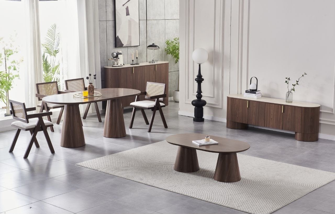 Table a manger Noyer Iconic