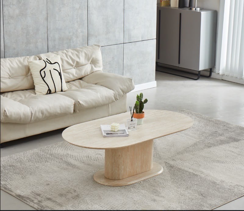 Table Basse Lea travertin