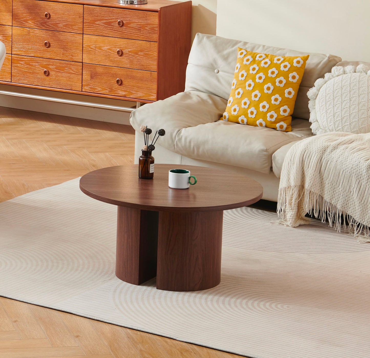 Table Basse Noyer Victoria