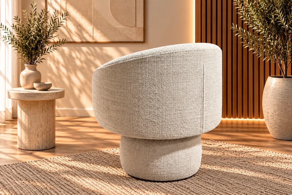 Fauteuil Nestor tissu Marbella