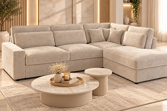 Canapé d'Angle Lexus Marbella Beige